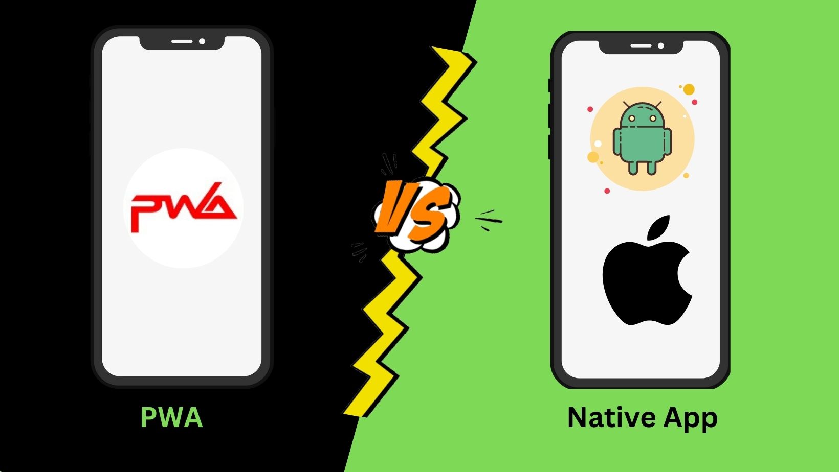 Do Native applications and Progressive web development are the same?