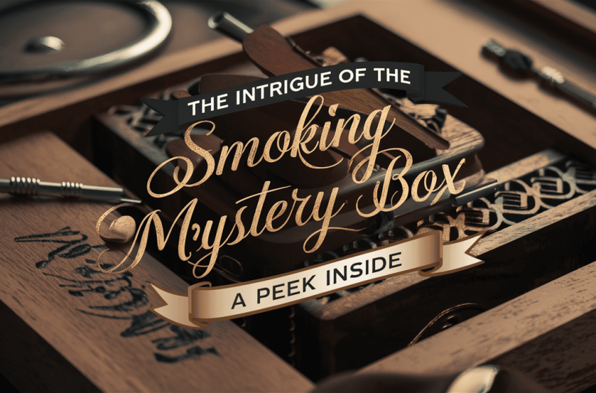  The Intrigue of the Smoking Mystery Box: A Peek Inside