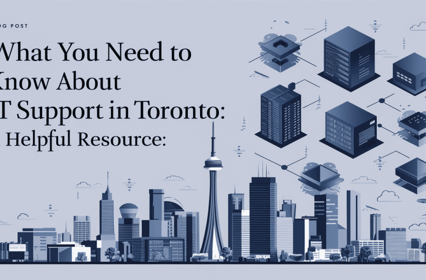  What You Need to Know About IT Support in Toronto: A Helpful Resource