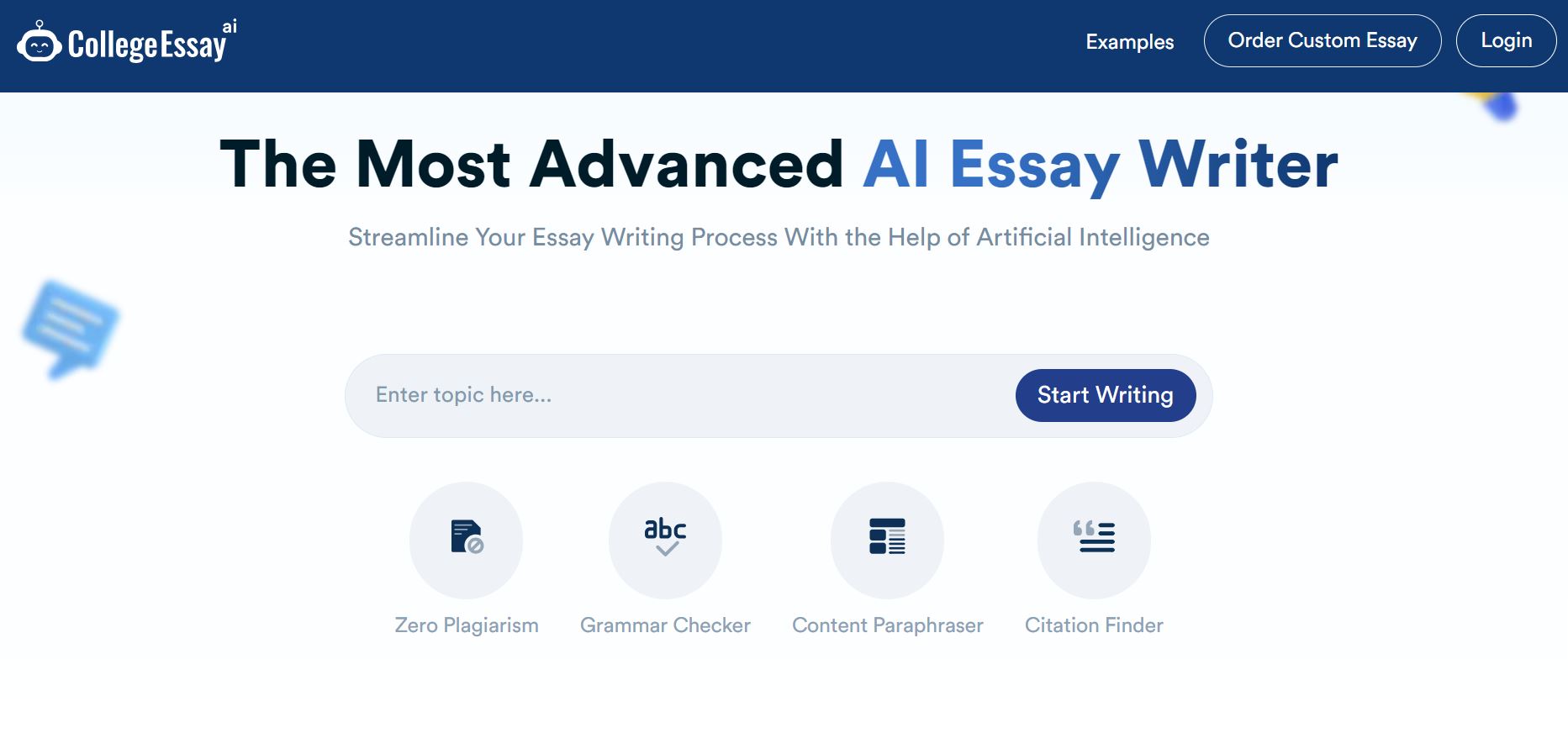 CollegeEssay.org’s AI Essay Writer: A Revolutionary Tool for Student Success