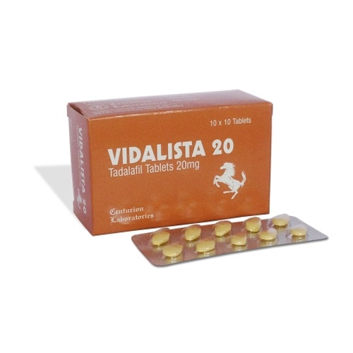  Manage the Impotence Symptoms with Vidalista 20 mg