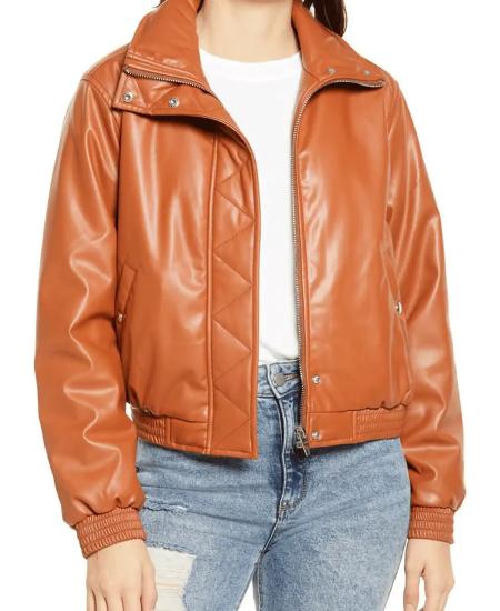  The Versatility of Women’s Brown Bomber Leather Jackets: Casual to Chic