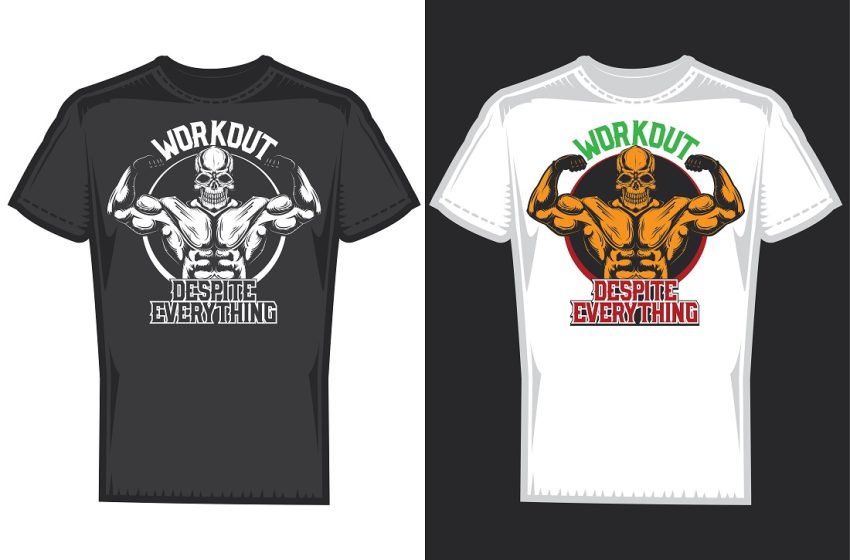  Gym T-Shirt Logo Designs Making Your Brand Stand Out