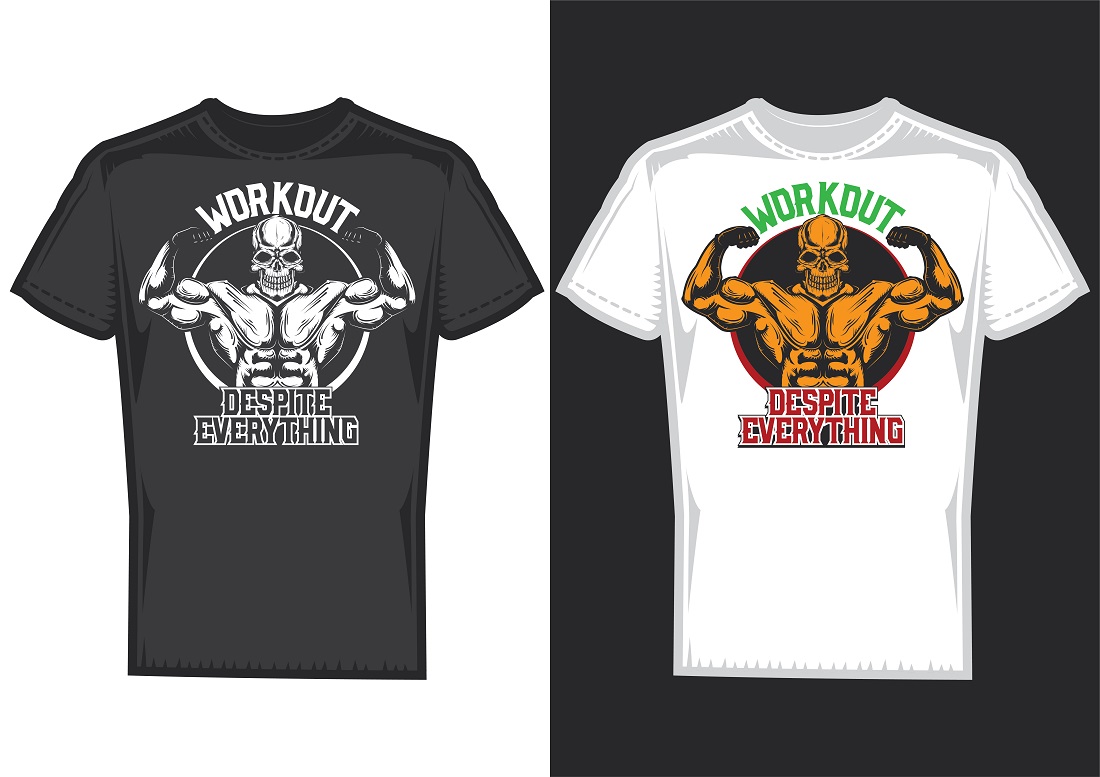 Gym T-Shirt Logo Designs Making Your Brand Stand Out