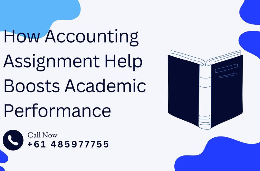  How Accounting Assignment Help Boosts Academic Performance