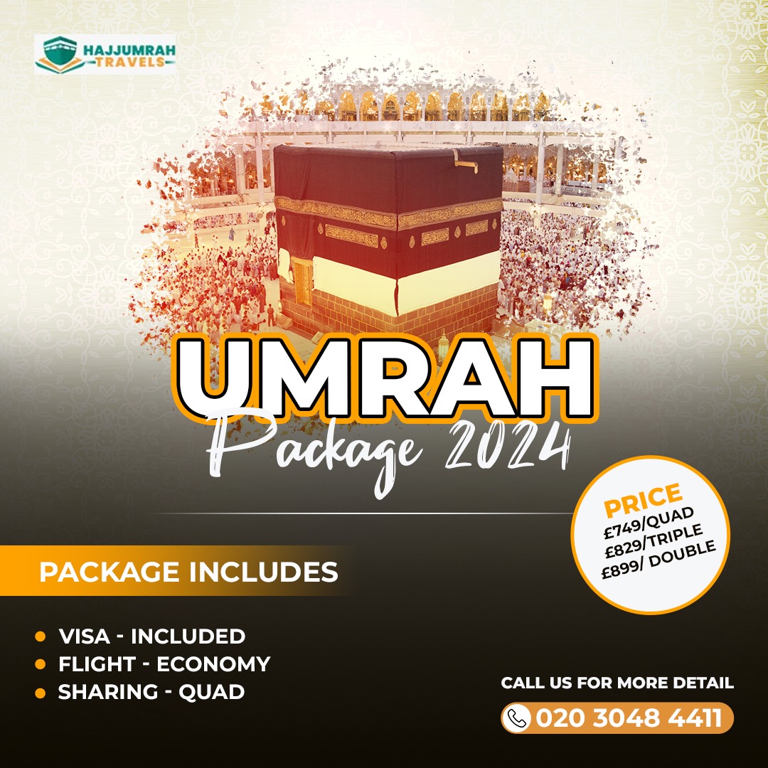 Affordable Umrah Packages Starting at £625 — All-Inclusive Cheap Deals