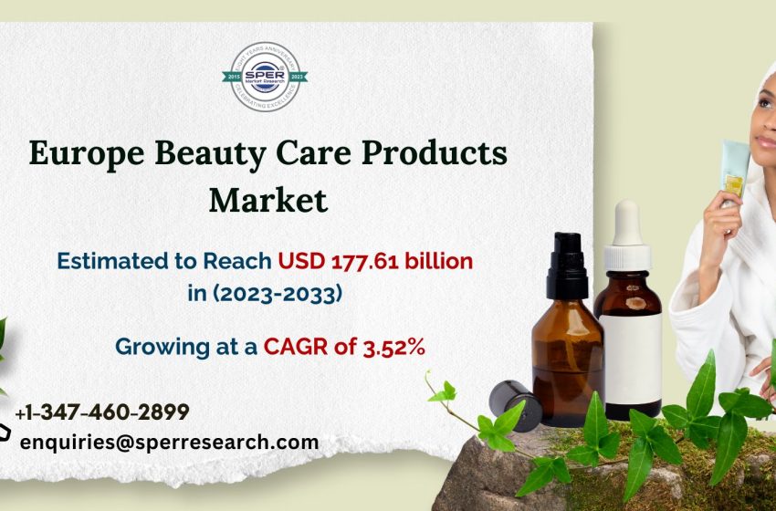  Europe Skin Care Products Market Trends, Share, Revenue, Growth Drivers, Opportunities, Business Challenges and Forecast 2033: SPER Market Research