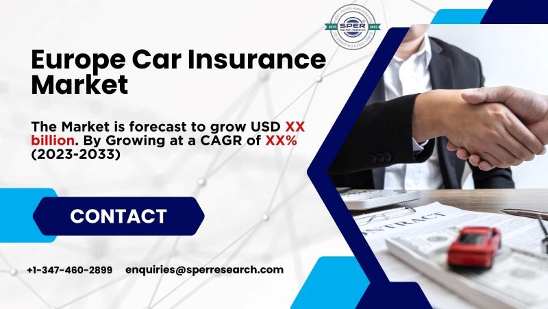  Europe Car Insurance Market Share, Trends, Growth Drivers, Revenue, CAGR Status, Challenges, Future Investment and Opportunities Till 2033: SPER Market Research