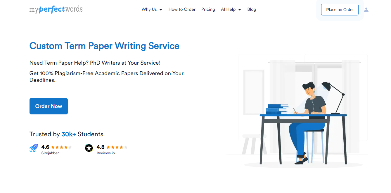 Why MyPerfectWords.com is the Best Service for Term Paper Writing