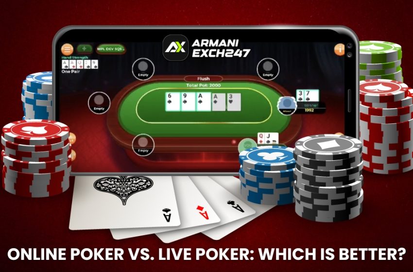  Online Poker vs. Live Poker: Which Is Better?