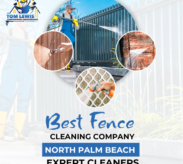  Fence Cleaning in North Palm Beach, FL, and Deck Services