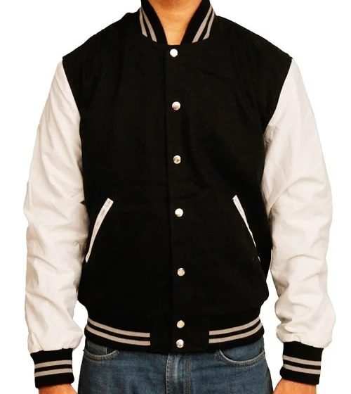  Black and White Letterman Jacket: A Timeless Icon of Style