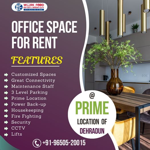  Renting Office Space in Dehradun (WFECity) Presents A Fantastic Opportunity For Businesses