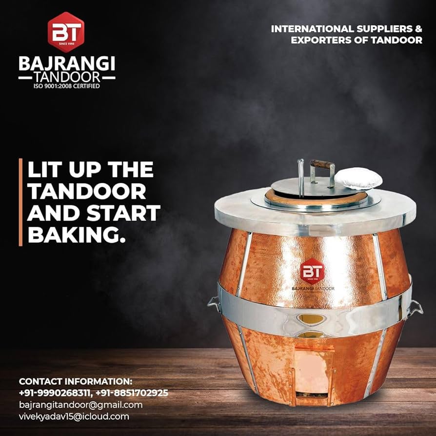 Best Home Tandoor Manufacturer : Bajrangi Tandoor