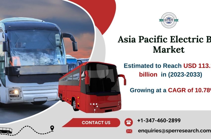  APAC E-Bus Market Trends and Outlook: Key Growth Drivers, Challenges, Opportunities, and Competitive Landscape to 2033: SPER Market Research