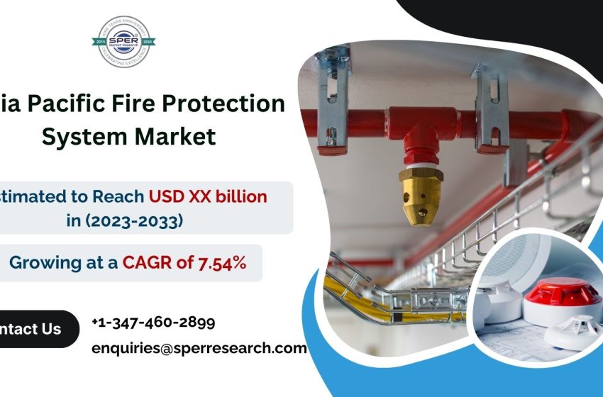  APAC Fire Safety Equipment Market Revenue, Trends, Size, Share, Growth Drivers, Challenges and Future Opportunities to 2033 – SPER Market Research