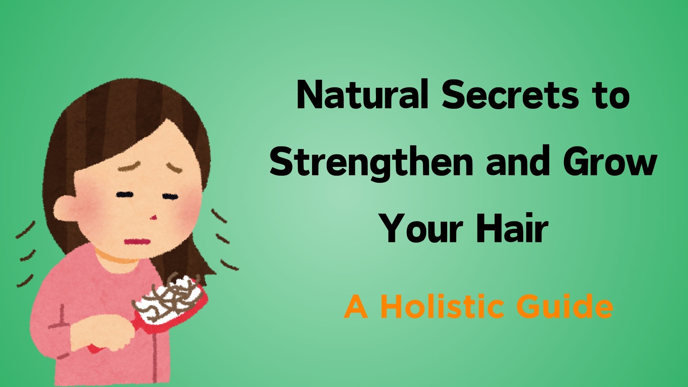 Natural Secrets to Strengthen and Grow Your Hair: A Holistic Guide