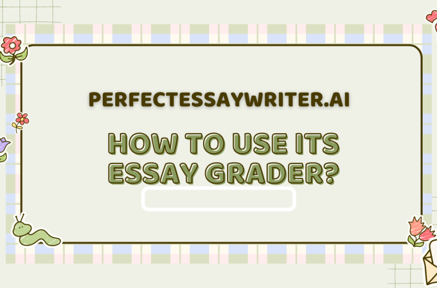  PerfectEssayWriter.ai Essay Grader: How to Use It?