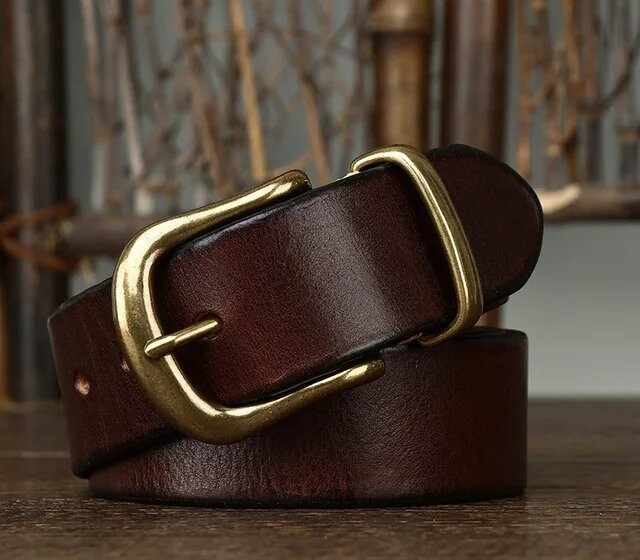  Genuine Leather Belts: Timeless Craftsmanship for Style and Durability