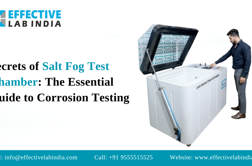  Secrets of Salt Fog Test Chamber: The Essential Guide to Corrosion Testing