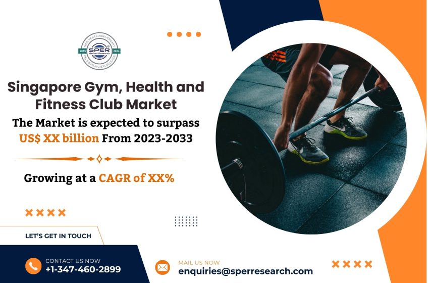  Singapore Health and Fitness Club Market Key Players, Growth Drivers, Revenue, Size, Business Opportunities, and Future Trends Forecast 2024-2033: SPER Market Research