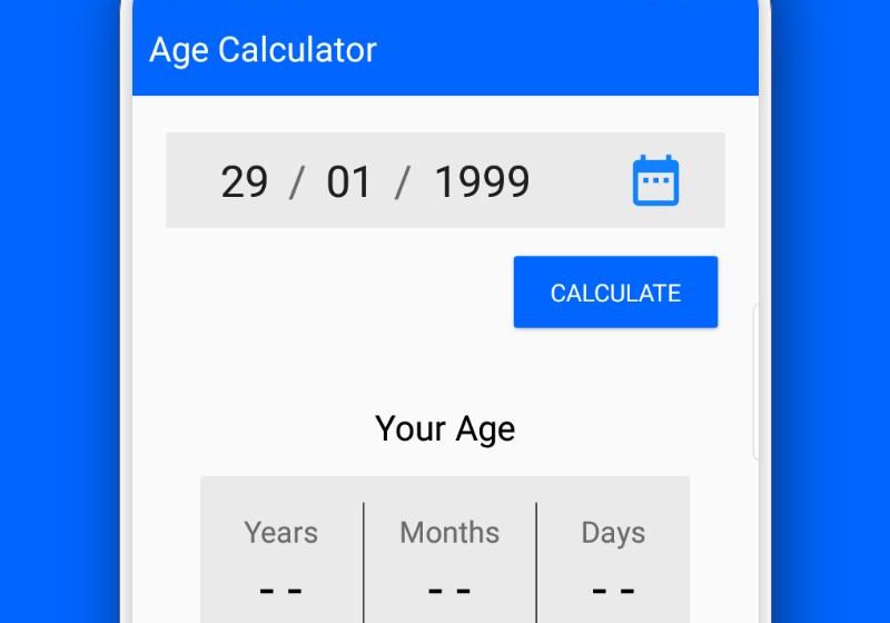  Age Calculator | Calculate Your Age Online