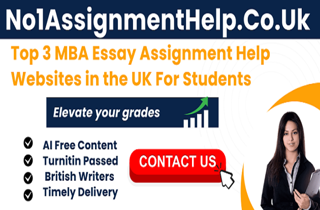 Top 3 MBA Essay Assignment Help Websites in The UK For Students