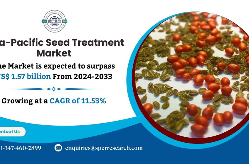  Asia Pacific Seed Treatment Market Revenue Growth 2024, Rising Demand, Trends, Key Players, Challenges, Opportunities, and Forecast Outlook till 2033: SPER Market Research