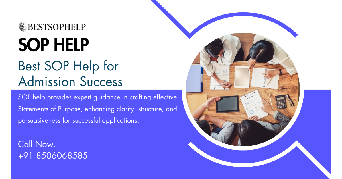 Best SOP Help for Admission Success