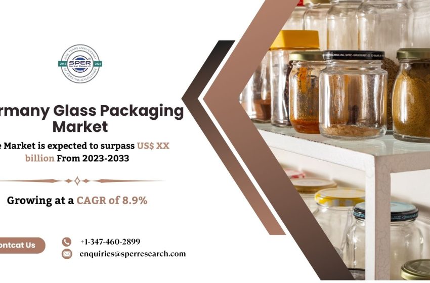  Germany Glass Packaging Market Business Opportunities 2024, Share, Revenue Trends, Key Players, Challenges, and Future Outlook till 2033: SPER Market Research