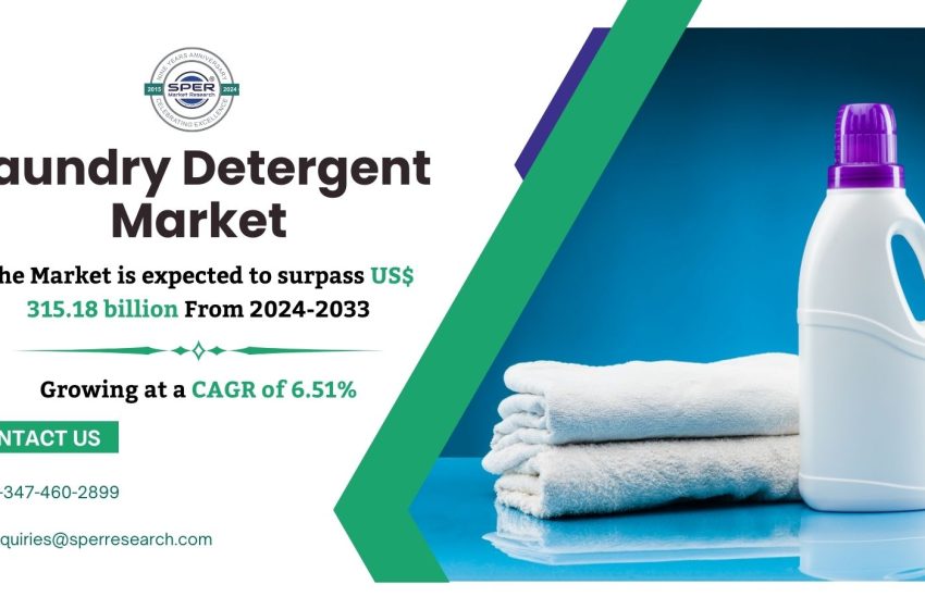  Laundry Detergent Market Rising Trends, Revenue, Demand, Key Players, Future Opportunities, and Forecast 2024–2033: SPER Market Research