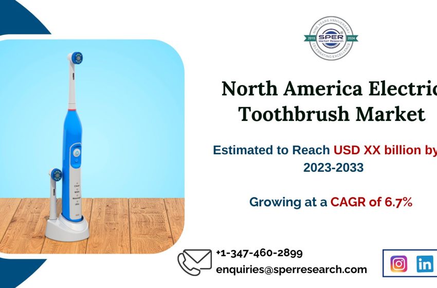  North America Smart Toothbrush Market Revenue, Share, Growth Strategies, Business Opportunities, Prices, and Challenges till 2033: SPER Market Research