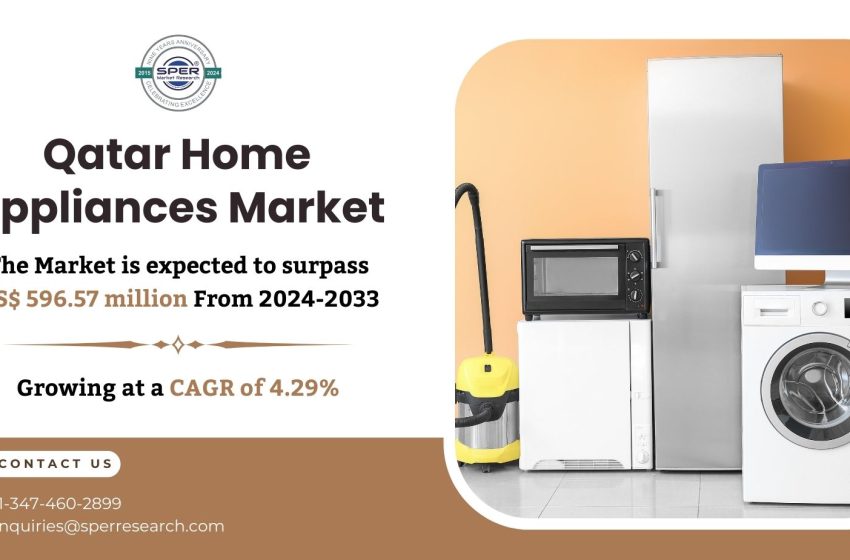  Qatar Home Appliances Market Revenue 2024, Key Players, Demand, Future Trends, Challenges, Opportunities, and Forecast till 2033: SPER Market Research