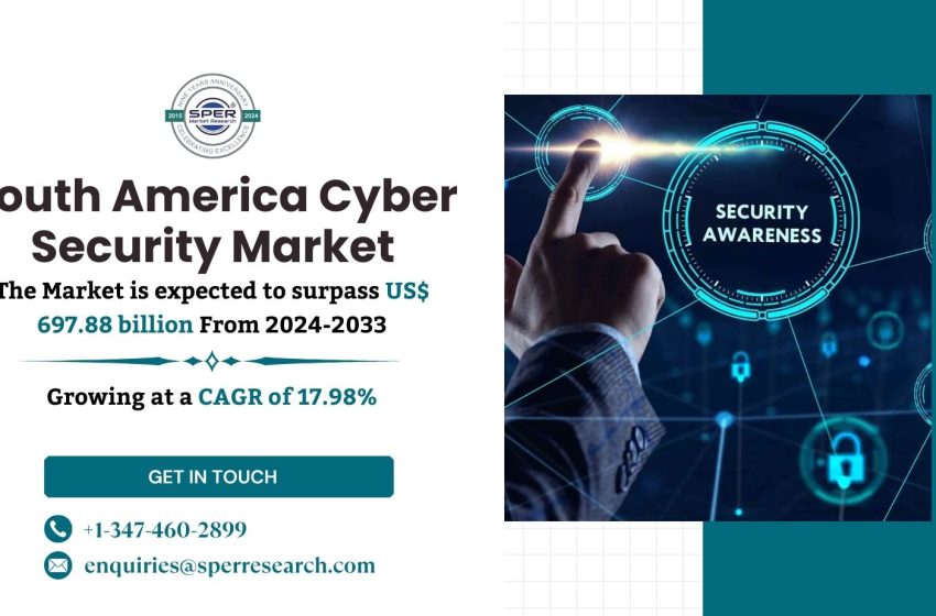  South America Cyber Security Market Size and Share: Key Players, Revenue Trends, and Future Opportunities (2024-2033) by SPER Market Research