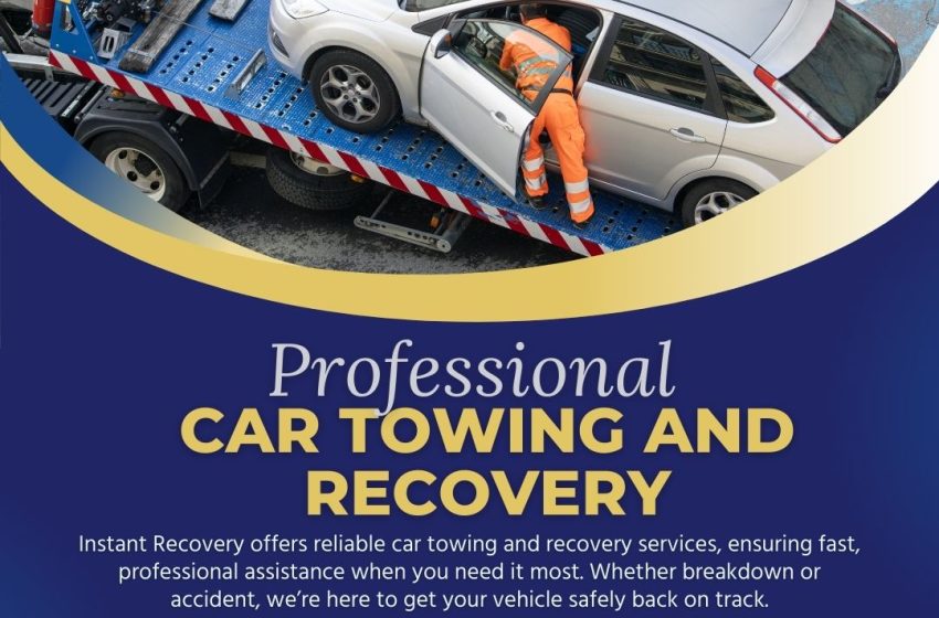  Vehicle Recovery Services London – Reliable Support from InstantRecovery