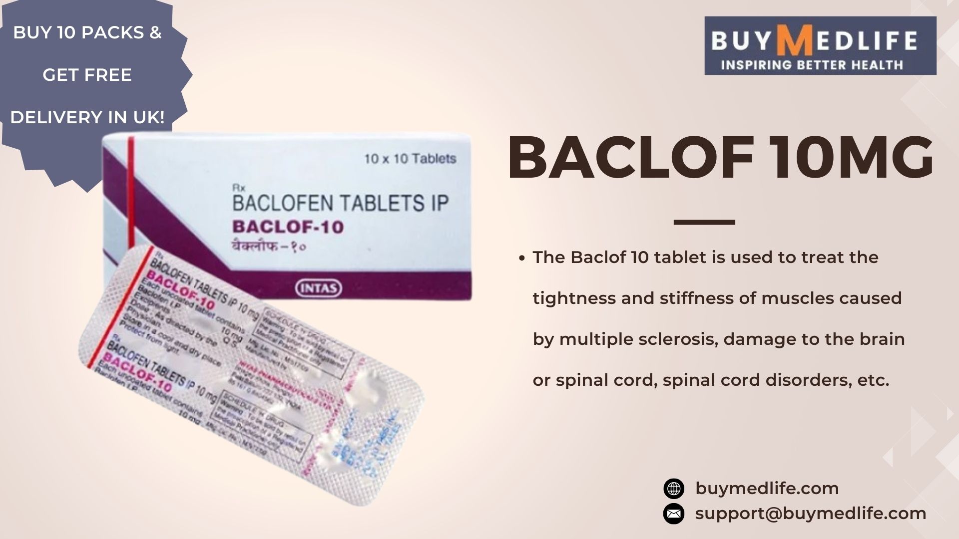 How to Properly Take Baclof 10 mg: A Dosage Guide | Buymedlife