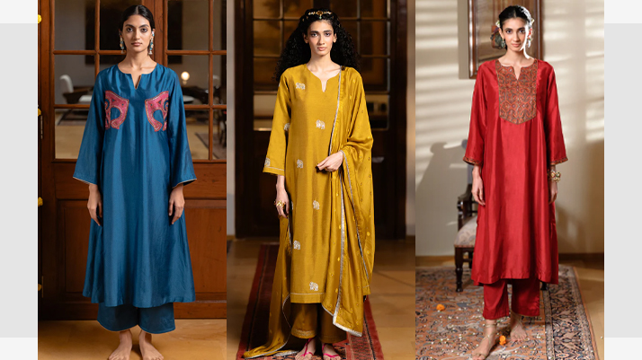  Diwali 2024 Fashion Alert: Must-Have Kurta & Suit Sets by Ganga Fashions