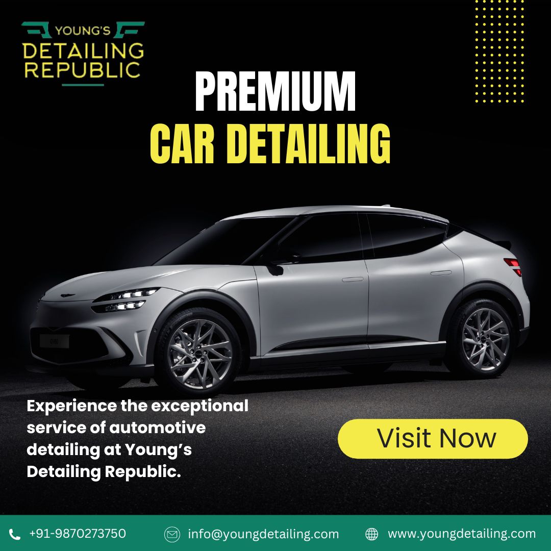 Transform Your Vehicle with Young Detailing: Best Paint Protection Film & Car Cleaning Services Greater Noida