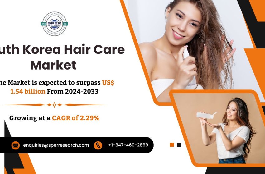  South Korea Hair Care Market Growth Drivers 2024, Rising Revenue, Trends, Key Players, Challenges, Future Scope and Forecast Analysis till 2033: SPER Market Research