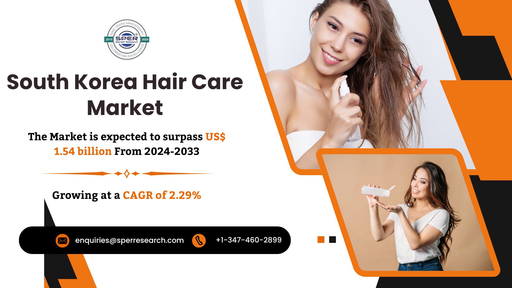 South Korea Hair Care Market Growth Drivers 2024, Rising Revenue, Trends, Key Players, Challenges, Future Scope and Forecast Analysis till 2033: SPER Market Research