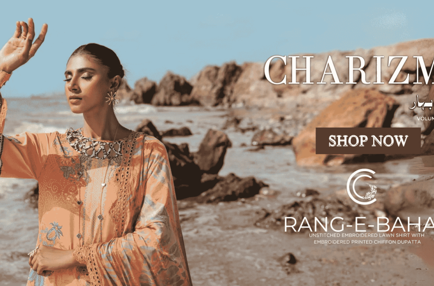  The Dynamic Artistry: Charizma Lawn Suits Collection 2024