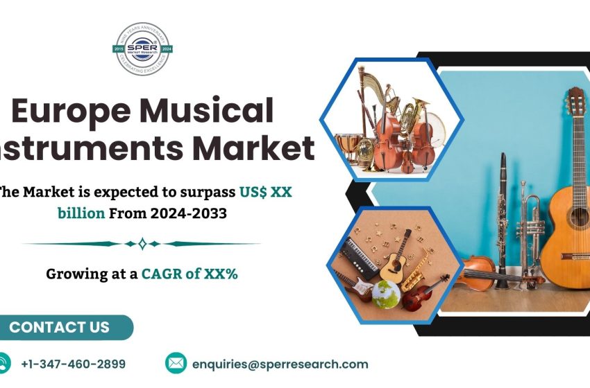  Europe Musical Instruments Market Trends, Demand, Revenue, Growth Drivers, Key Players, Share and Challenges Forecast Analysis till 2033: SPER Market Research