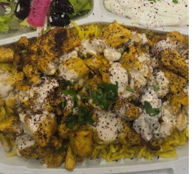  Experience the Delight of a Chicken Shawarma Plate at Donair Donair