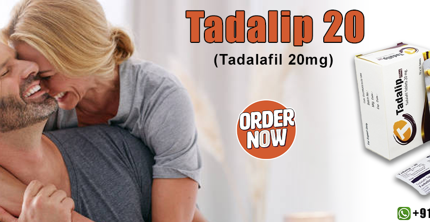  An Influential Remedy to Give a Boost to Sexual Potency With Tadalip 20mg