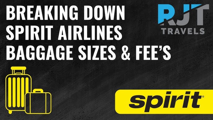 spirit baggage fees